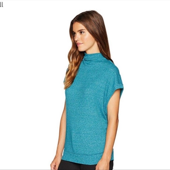 Free People // We The Free Madeline Ribbed Blue Top NWOT🌛 - Picture 2 of 10